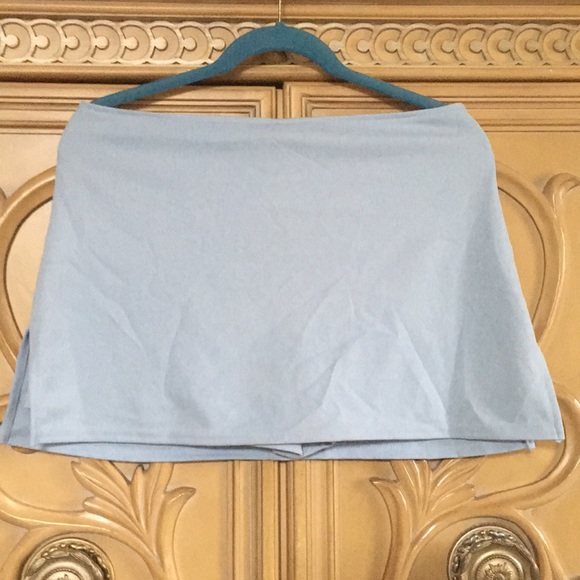 Cleveland Street light blue nylon skort NWT size11 - Picture 1 of 4